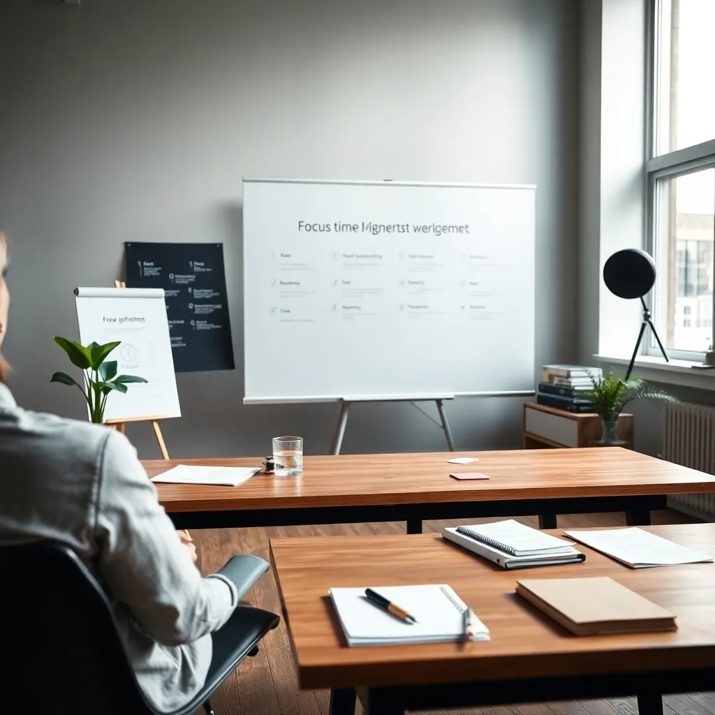 Workshop zur Fokussierung und Konzentrationssteigerung